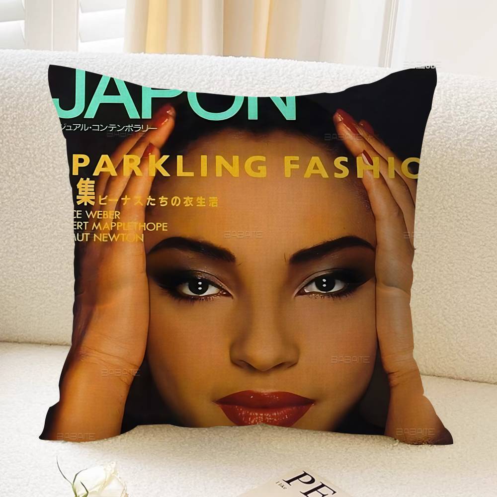 Band S-Sade Adu Sänger Kissenbezug Design Kissenbezug Dekor Feiertagsdekorati