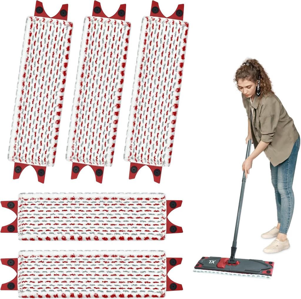 Spray Mop Pads Compatible with Vileda Ultramax XL Spray Mop, Microfiber Mop Pad, Mop Cleaning Pad, Washable & Reusable
