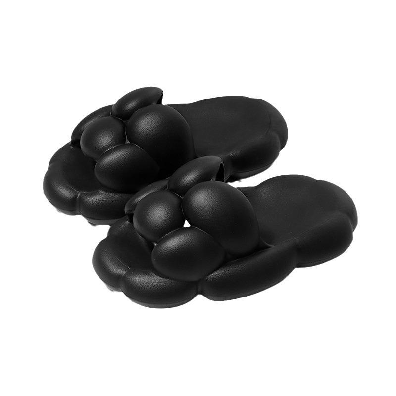 Cool pantofle dámské letní silná podrážka EVA pocit šlapání do hovna vysoce elastické koule pár nošení internetová celebrita módní pantofle pánské