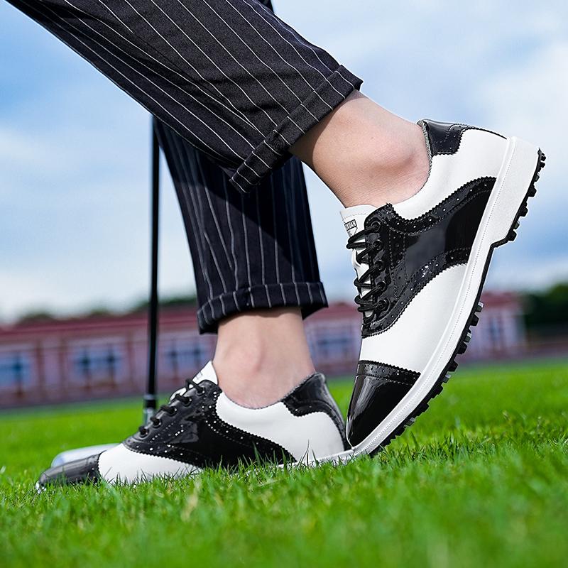 Luxury Men Golf Sneakers Comfortable Golfing Footwears Lightweight Male Golfers Shoes Non Slip