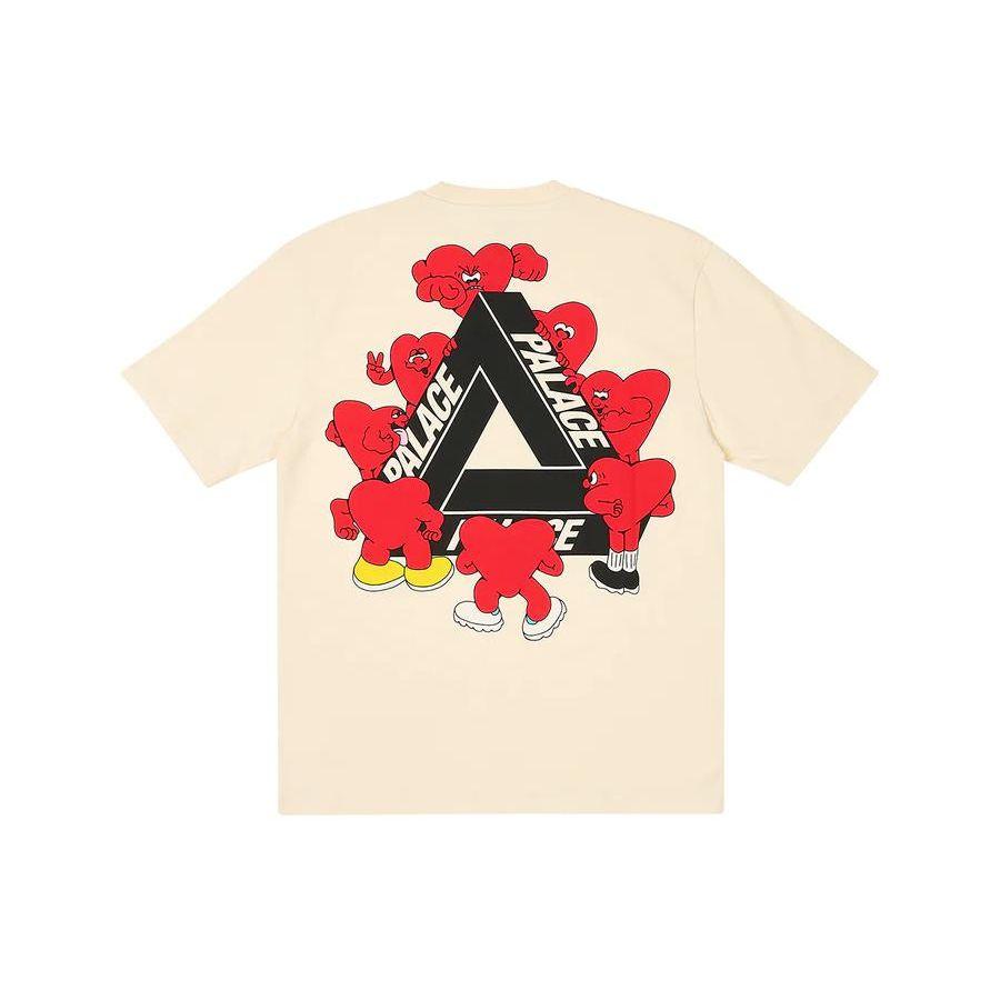 

Футболка Palace Tri-Hearts Мягкие белые топы унисекс P26TS029 XL