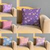 Romantic Daisy Print Spring Cushion Cover Soft Reversible  Durable Pillow Cover  MultiScene Use for Home  Car Daily Comfort