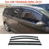 Para VW VOLKSWAGEN TOURAN 2006-2025 Deflectores de Ventana Lateral para Lluvia y Sol Protectores Weathershield Moldura Fina Recorte Accesorios para Coches
