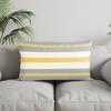 Home Decor Yellow Hexagon Pattern Pillow Cover Suitable For Sofa Bedroom Car Pillow Cover Cushion Rectangular Back Cushion