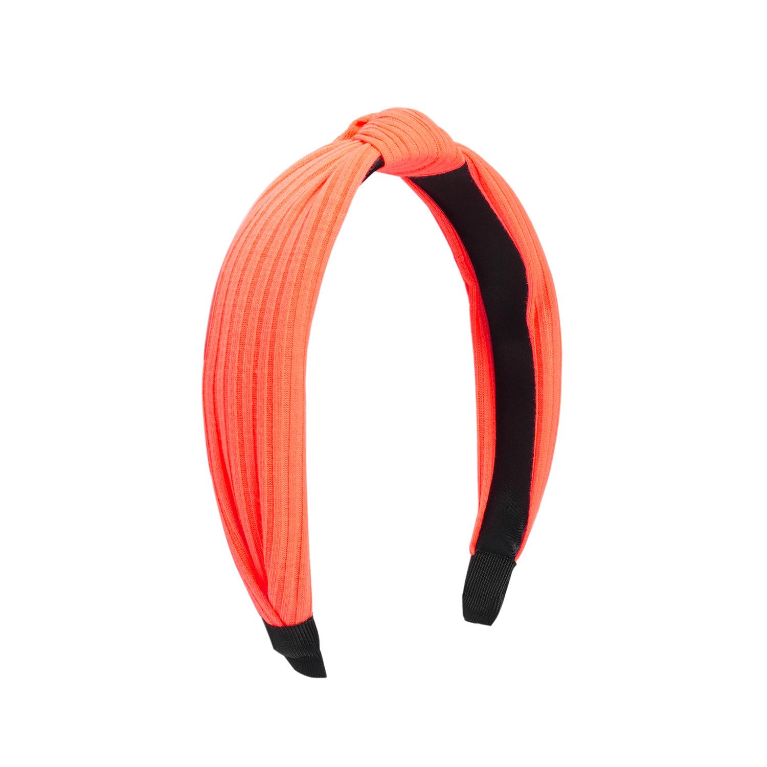 

Повязка на голову однотонная трикотажная хлопковая повязка на голову с широким краем женская повязка на голову с крестообразным узлом