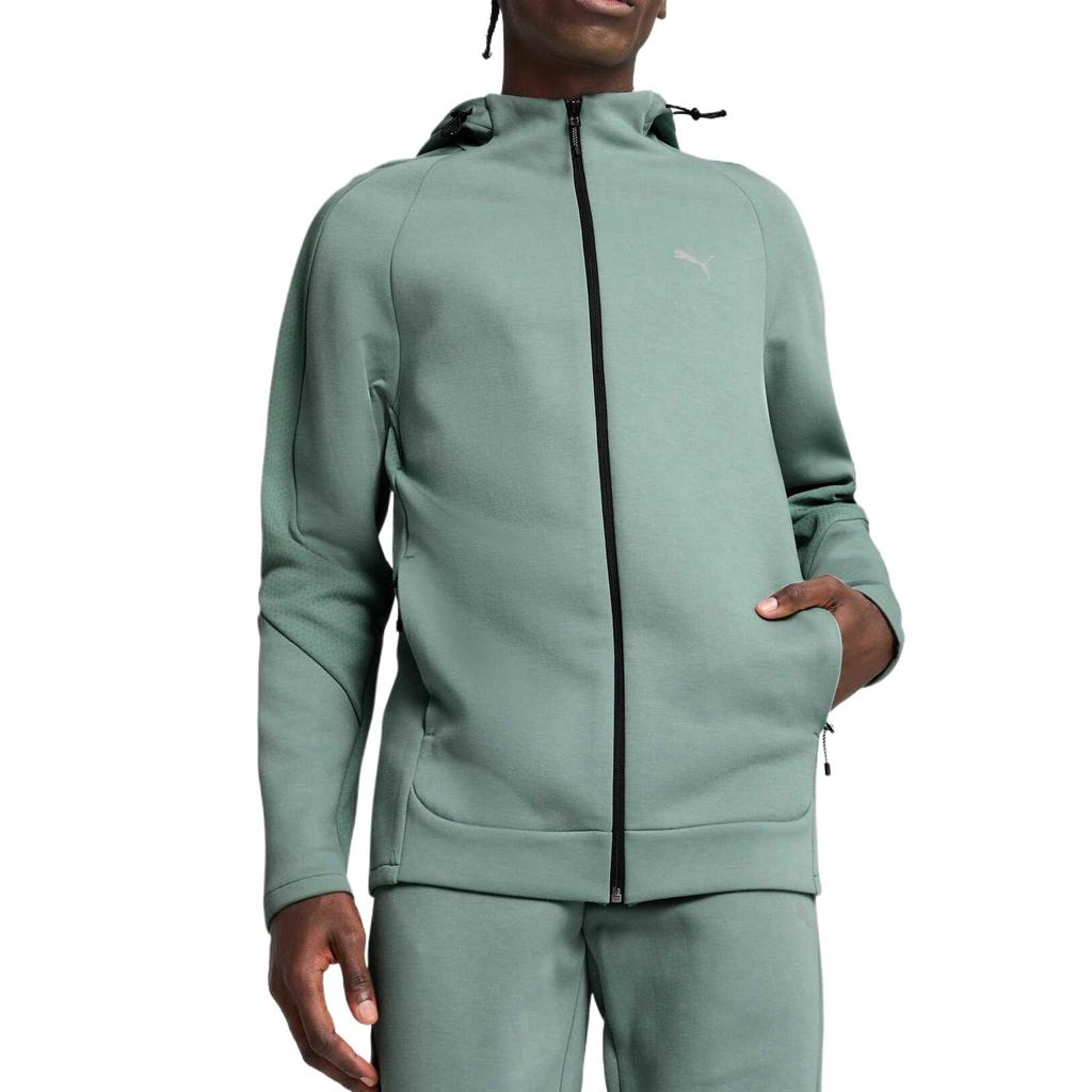 Puma Jackets Men's Green 30 Hooded Moderate Other 687586-30