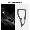 For BMW X1 E84 2010-2014 Made of Alcantara Car Interior Center Console Gear Shifter Panel Trim Performance Sticker Accessories