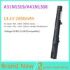 Новий акумулятор для ноутбука Juyaning для Asus X451 X551 X451C X451M X551C X551M A31N1319 A41N1308 A31LJ91