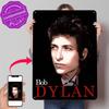 Bob Dylan's Poster Retro D Bedrukte Metalen Borden Op Maat Gemaakt Wanddecoratie Cadeau voor Vintage Decoraties Woonkamer Decoratie
