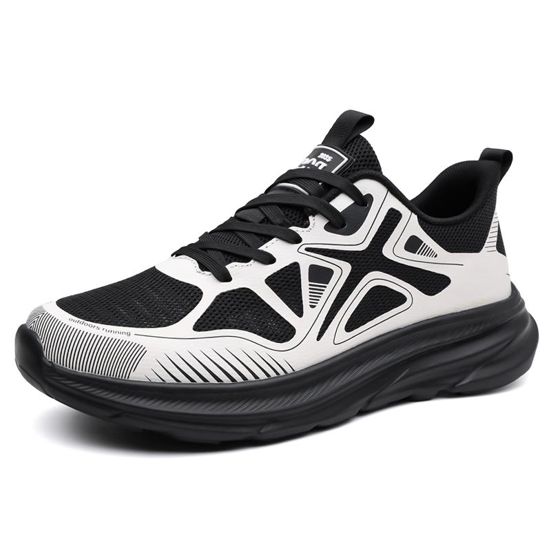 

Горячая распродажа Модная сетчатая легкая мужская спортивная обувь Дышащая гоночная обувь для путешествий для бега Гибкая поддержка Обувь для ходьбы 39