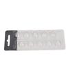 10PCS Hearing Ear Tips Higher Transparency Dual Layer Closed Comfortable Anti Static Sound Aid Domes