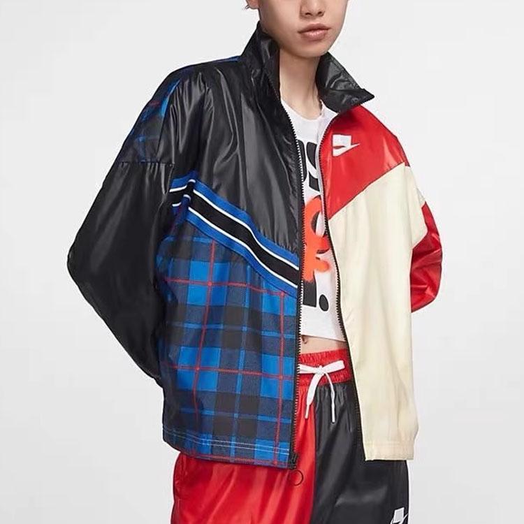 Nike NSW Woven Patchwork Jacket Women Outerwear Multicolor BV4738-010