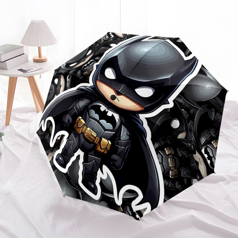 1pc Batman, Superhero Automatic Open/Close Umbrella - 8-Rib Stability - All-Season Everyday & Formal Use Yy251022012