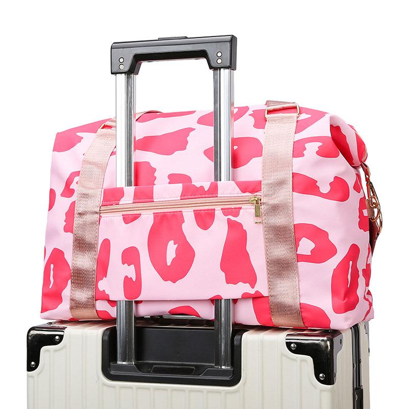 Travel Bag Dry and Wet Separation Sports Shoulder Bag Yoga Fitness Bag Large Capacity Luggage Storage Bag