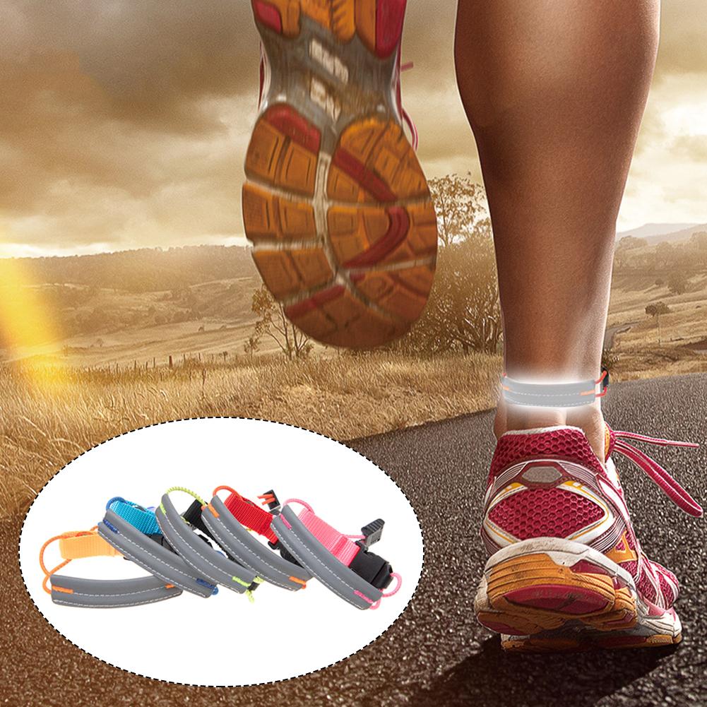 Outdoor Cycling Warning Girdle Leg Biking High Visibility Elastic Night Reflective Running Sports Adjustable Bands Safety Strap