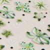 5D Embossed Flower Nail Art Stickers Self-adhesive DIY Spring Summer Floral Manicure Decor Decals Women Nail Accessories for Home Salon