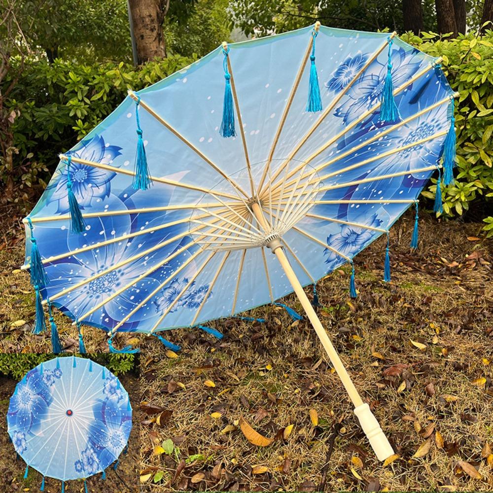 56cm Prop Dance Umbrella Silk Cloth Classical Japan Style Umbrella  Dance Performance