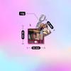 ENHYPEN Retro TV Frame Double Charms Keychain, Member Real Photo+Cowboy Cartoon Pendant, Kpop Engene Fans Collectible Bag Charm Key Ring Merchandise