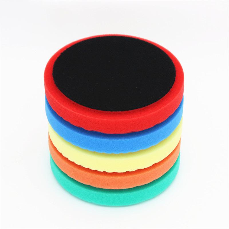 5/6 Inch Manzerna Hexagonal Flower Sponge Polishing Pad for Car Paint Waxing and Scratch Repair