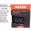 MAXXIS Minion DHR II 27.5/29 Tubeless DH Folding Tire with Puncture Resistance and Large Knobs