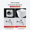HANDUNYOU 304 Stainless Steel Single Cold Water Faucet