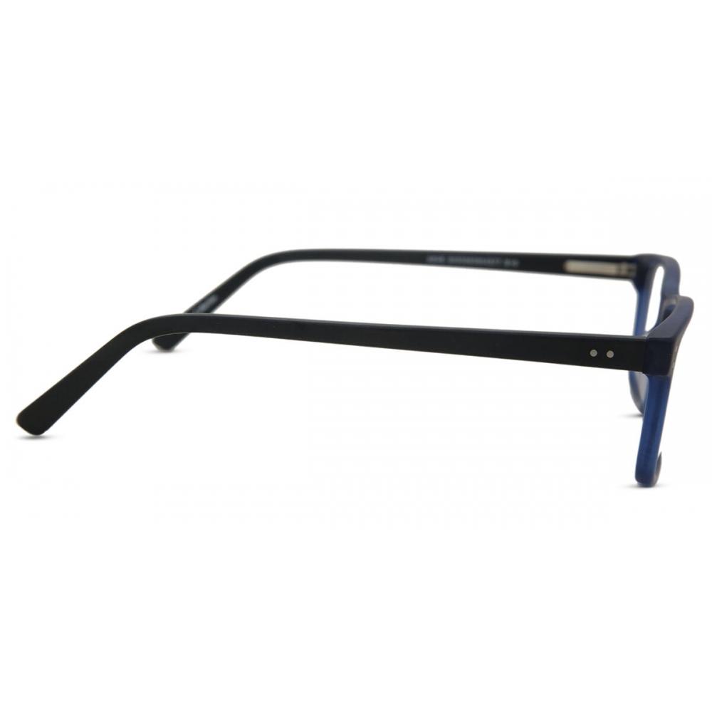 Full Rim Square Blue Smartbuy Collection Kaya A84e Fashion Unisex Eyeglasses