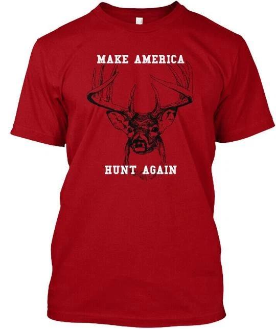 

Make America Hunt Again- T shirt Made in the USA Size S to 5XL 2XL