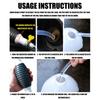 Siphon Hand Pump Manual Hand Pump for Gas Petrol Oil with Syphon Hose Portable High Flow Car Fuel Transfer Pump