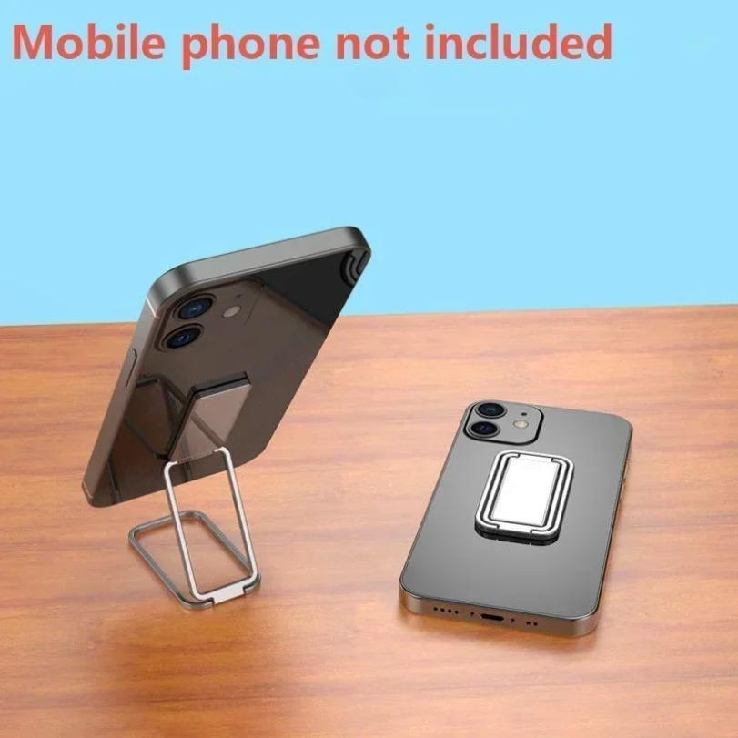 

Foldable Phone Holder Stand Portable Lazy Mobile Smartphone Stand for Magsafe iPhone Samsung Xiaomi Self Adhesive Simple Bracket