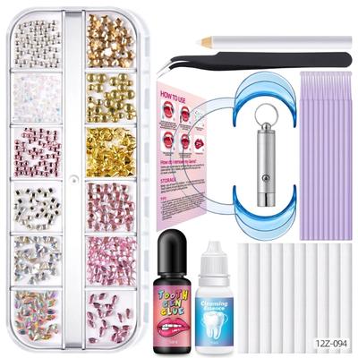 Tooth Jewelry Tools for Teeth Expressing Your Charm with Artificial Crystal Ornaments Unique Tooth Embellishment