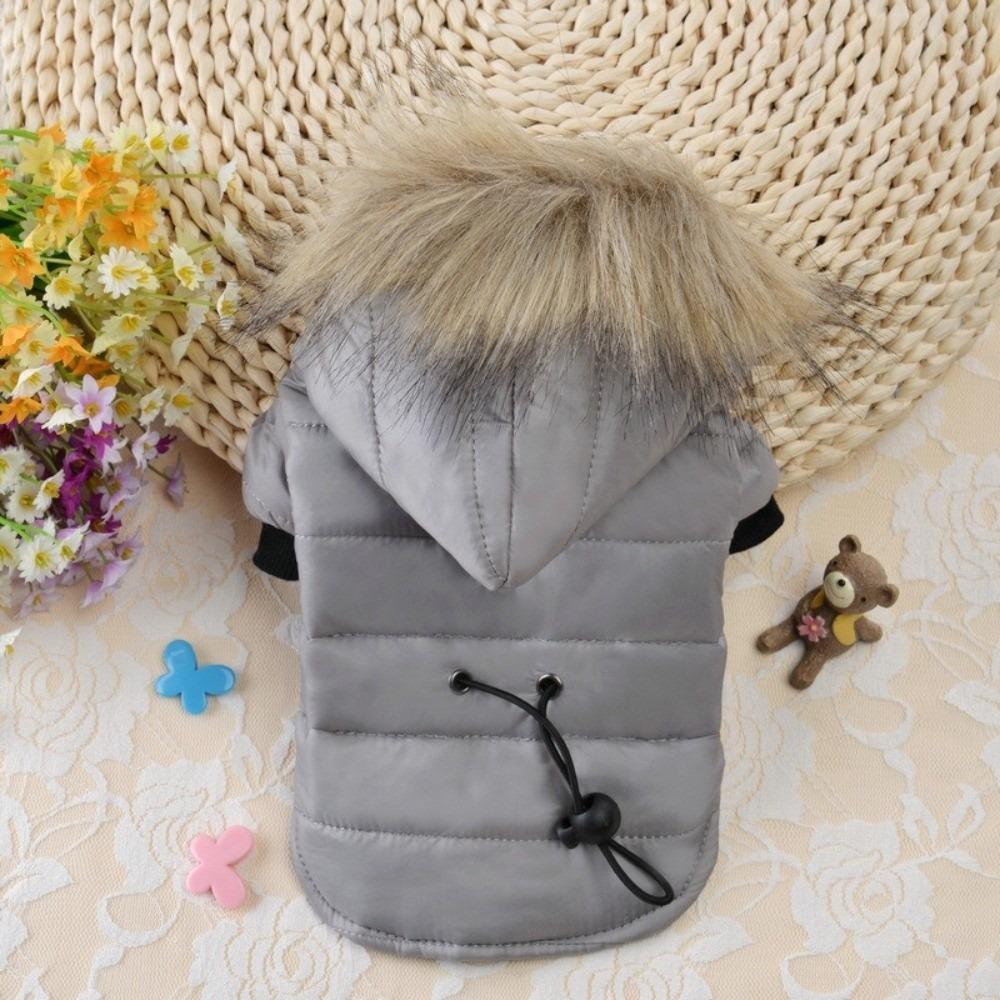 Winter Dog Warm Clothes Windproof Dog Bodysuit Fashion Pet Clothes  Puppy