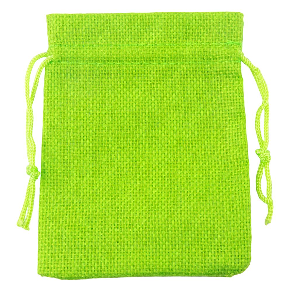 Dice Bag, 10pcs 93mm*125mm Jewellery Bags Burlap Pouch with Drawstring for Jewellery Tarot Dice Gift Packaging Bags