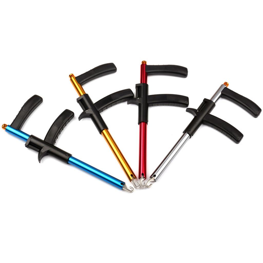 Fish Hook Remover Tool Extractor, Easy Squeeze Out Fishing Hook Separator Aluminum Fish Hook Removal Puller for Fishing