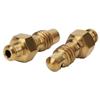 2 Pcs   Alloy Oil Disc Brake Bleed Nipple Exhaust Screws Set for Road   Accessories