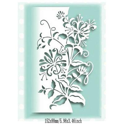 Flower Lace Cover Cutting Dies Metal Stencil DIY Scrapbooking Album Paper Card Embossing Craft Decor Art Die Cut Border Edge