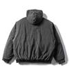 Heren Winter Japanse Retro Amekaji Gewassen Katoen Werkkleding Parka met Capuchon Oversized Warme Dikke Jas