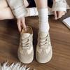 Sommer Neue Damenmode Leichte Slipper Riemen Flache Schuhe Retro Runde Zehe Freizeitschuhe