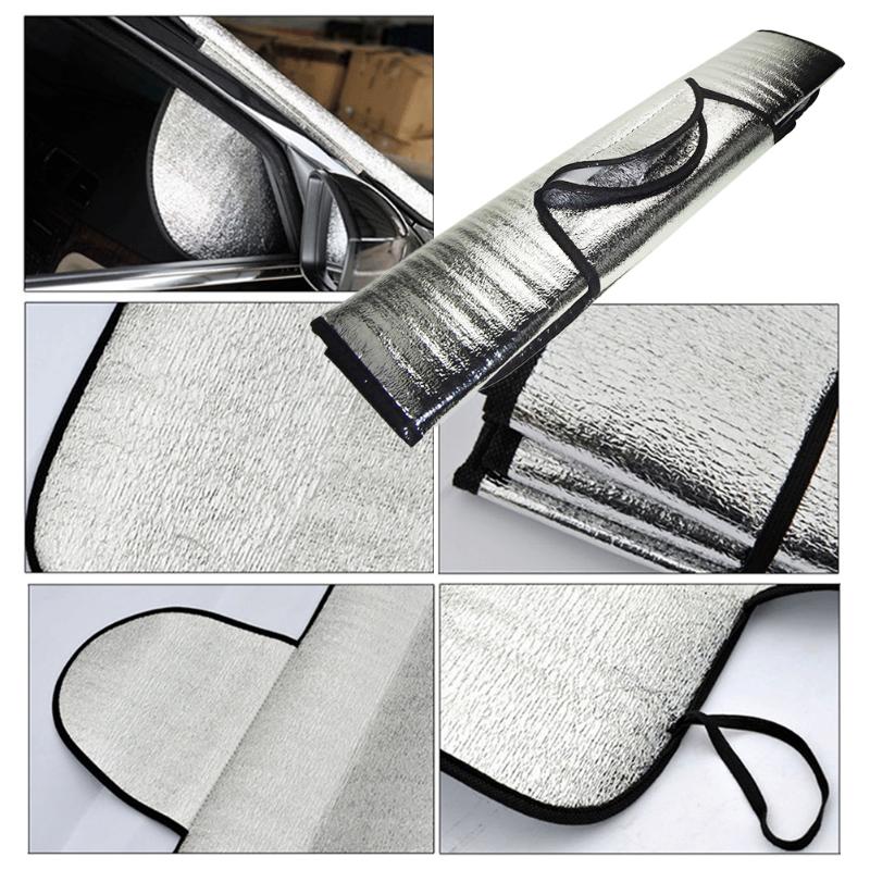 Univerzální sněhová pokrývka na auto Zimní čelní sklo Sluneční clona Venkovní Vodotěsná Ochrana proti ledu Frost Auto Protector Auta Vnější kryt