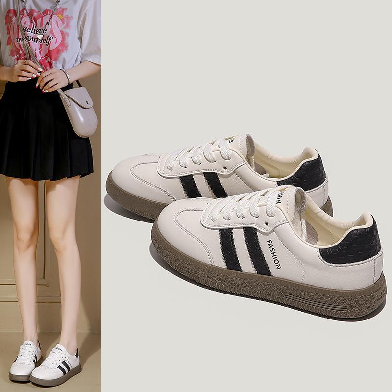 

Dexun little white shoes girls versatile spring and autumn flat platform 2025 summer new Internet celebrity orders surge casual sports shoes 40