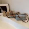Beach Handbag Weave Straw Bag Multicolor Raffia Shoulder Bag Fashion Beach Crossbody Bag  Holiday