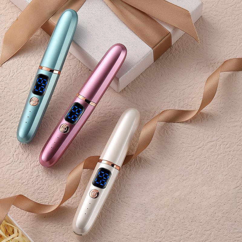 New Electric Eyelash Curler Heated Eyelash Curler with Power Display Long-lasting Setting Eyelash Curler