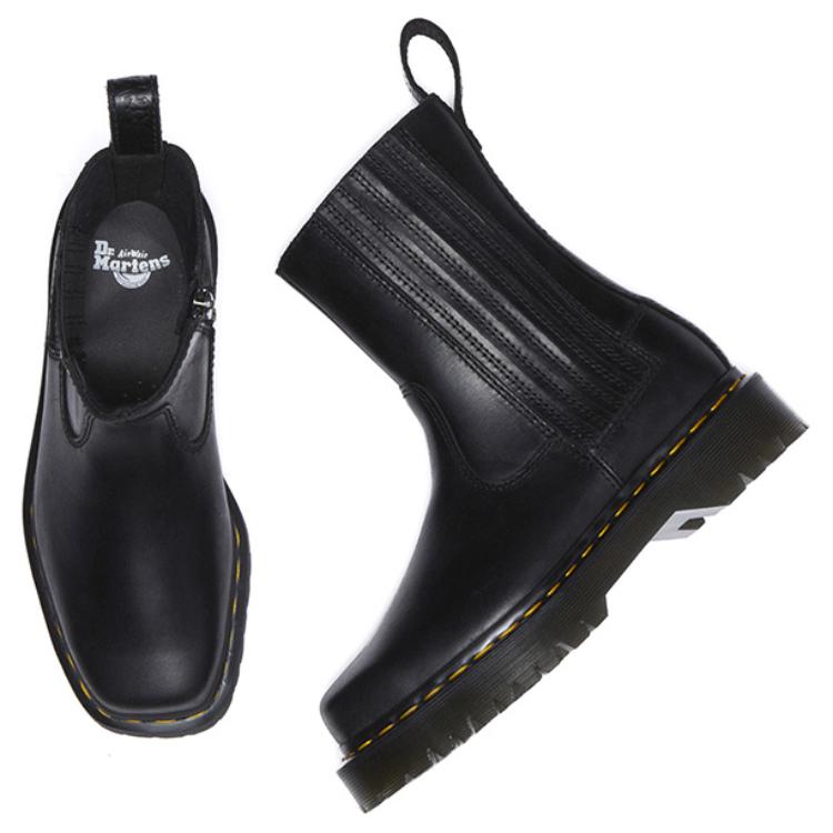 Dr. Martens Fashion Round Toe Short Boots Women boots Black 31950001