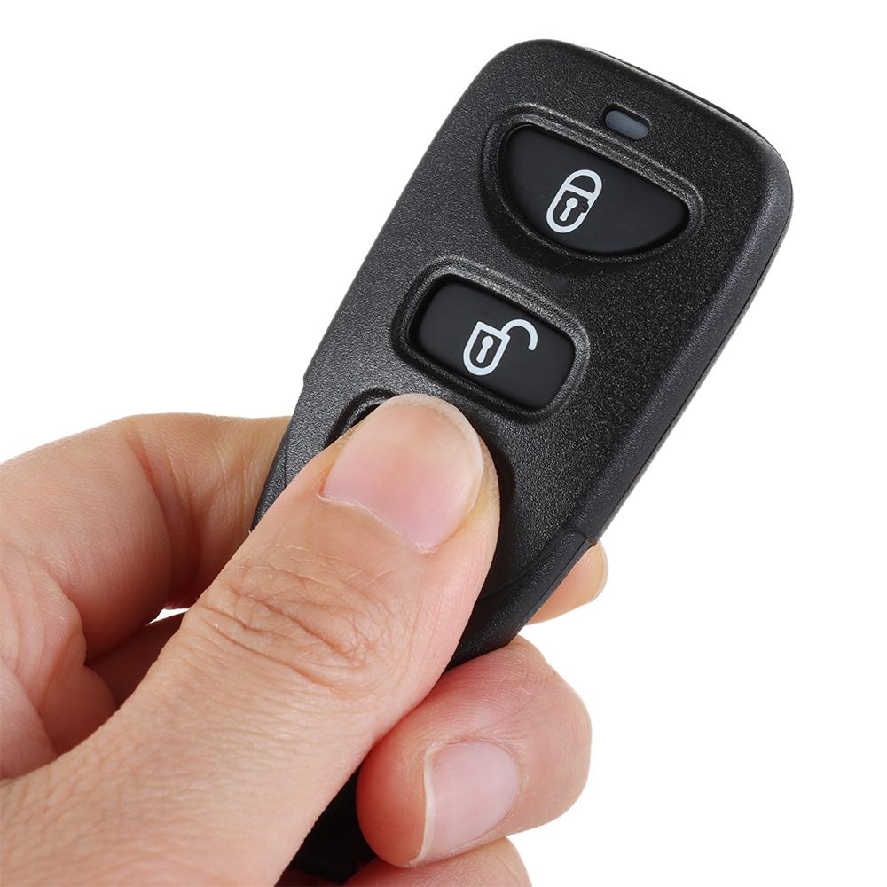 Pouzdro na klíče s dálkovým ovládáním 1/2/3/4 tlačítko Automotive Key Shell pro Hyundai Kia Carens Tucson Elantra Santa FE Carens Sonata 2006 2007 2008