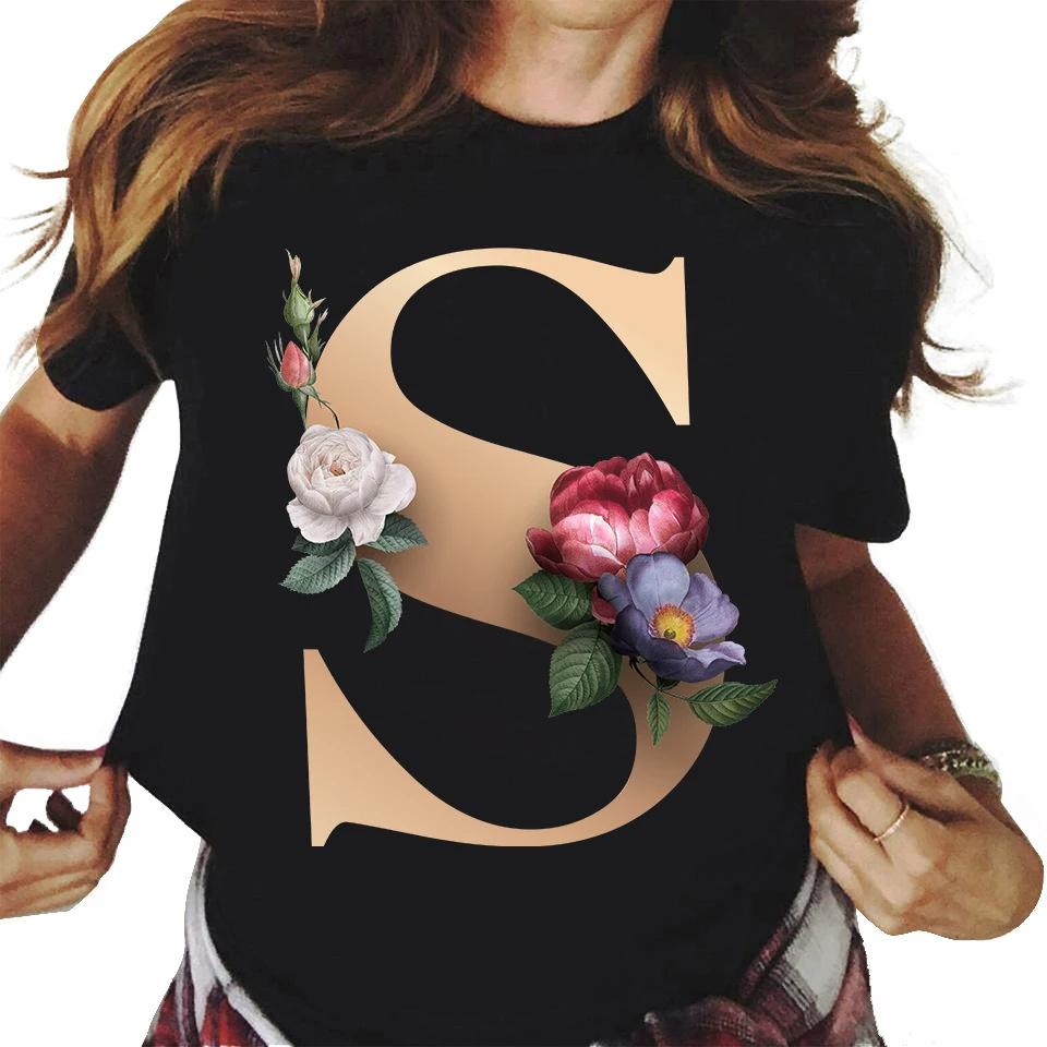 Polyester 100% New Short-sleeved T-shirt Female Summer Students Round Neck Loose Large Size Women's Casual Short-sleeved Blouse