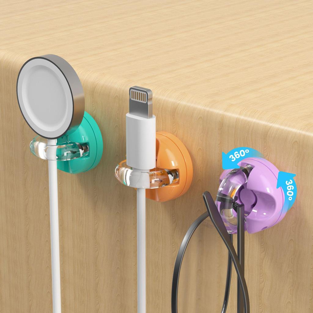 Magnetische Desktop Kabelhouder & Organizer voor Kantoor en Thuis