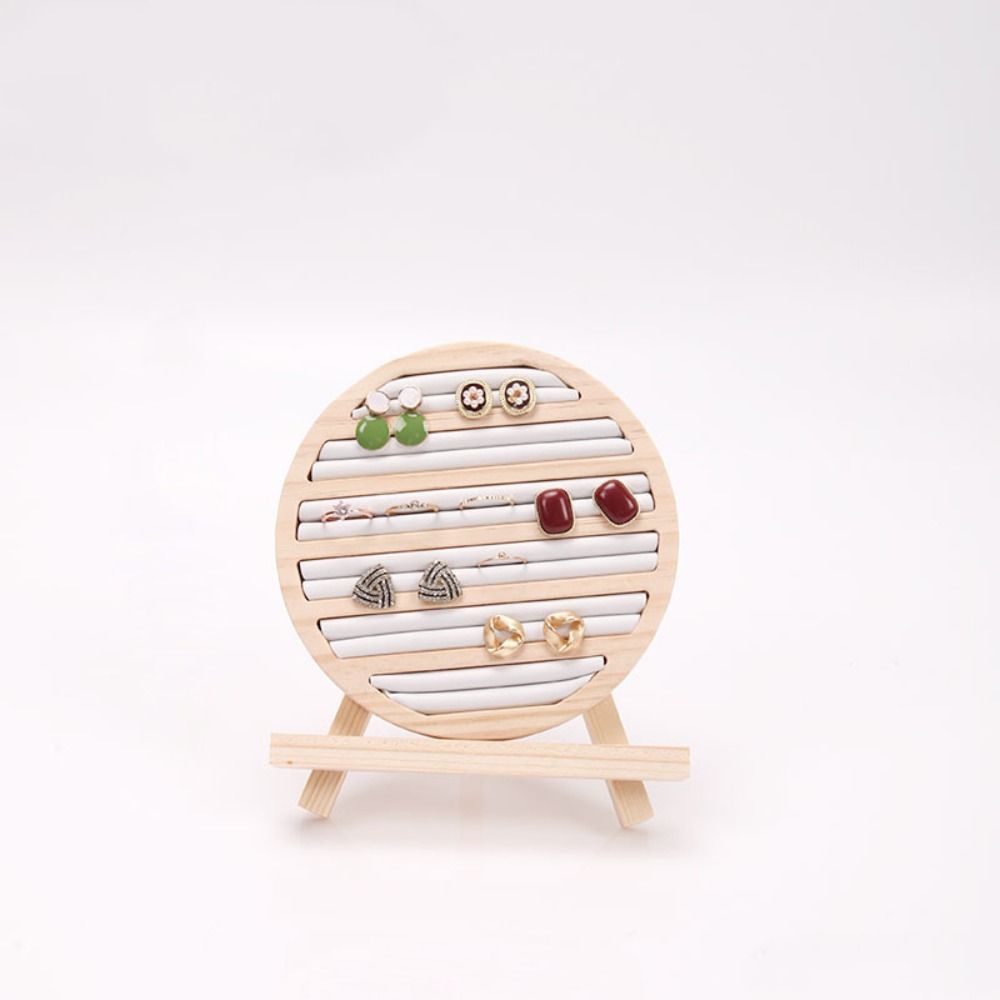 Storage Tray Jewelry Display Rack Round Shape Jewelry Organizer  Jewelry Accessories