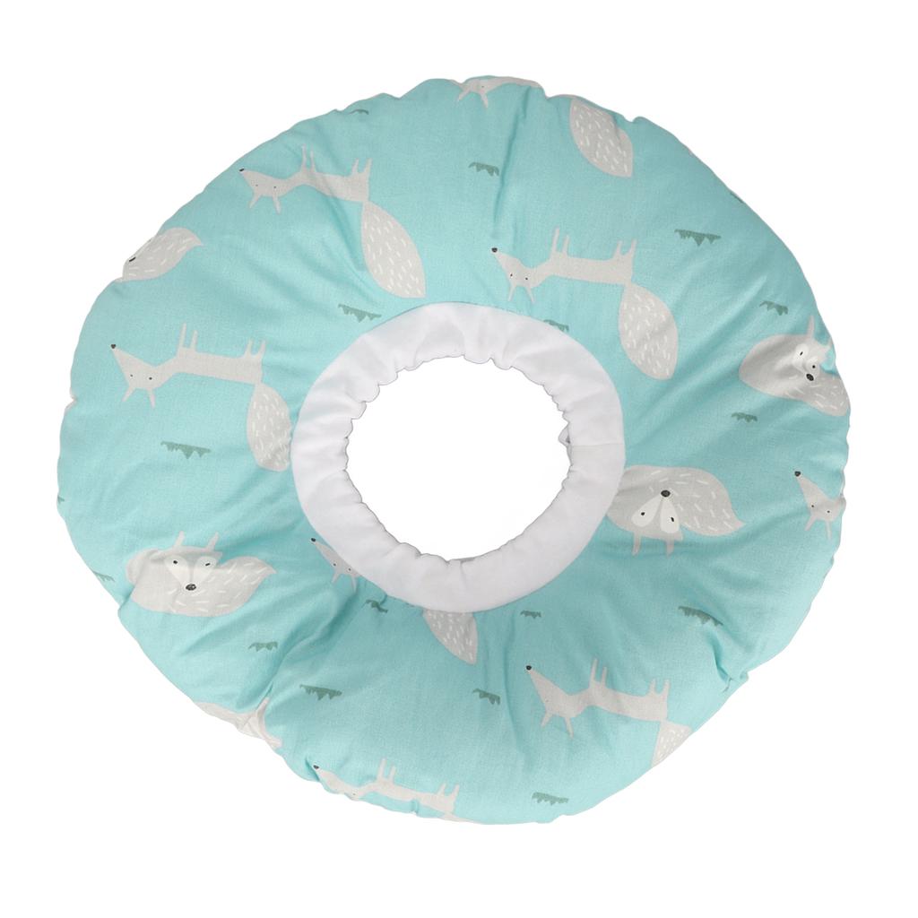 Ear Piercing Pillow Cartoon Animal Pattern Inflammation Pressure Sore Relief Ear Guard Pillow 12.6 Inch