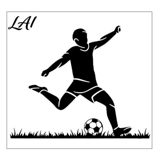 Adhesive Socket Decal Football Player Switch Sticker Removable Self-adhesive Light Decoration Decal Easy Apply Sticker Wall Outlet for Living A