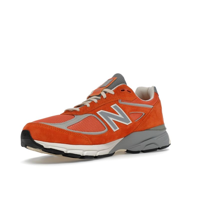 Aimé Leon Dore X New Balance 990v4 Made In USA Red Clay Unisex Sneakers Orange U990OG4