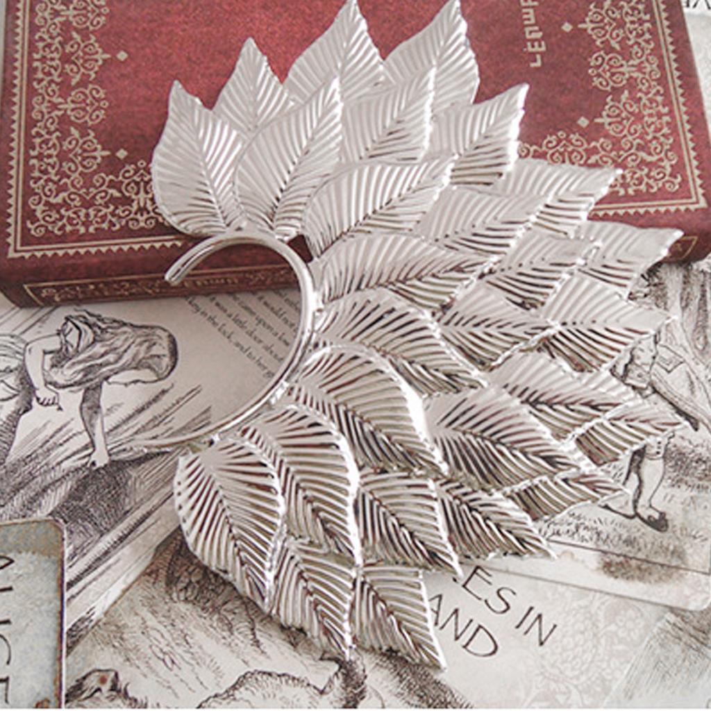 Big Leaf Earring Cuff Non Piercing Ears Clip Fashion Jewelry Decoration Gifts